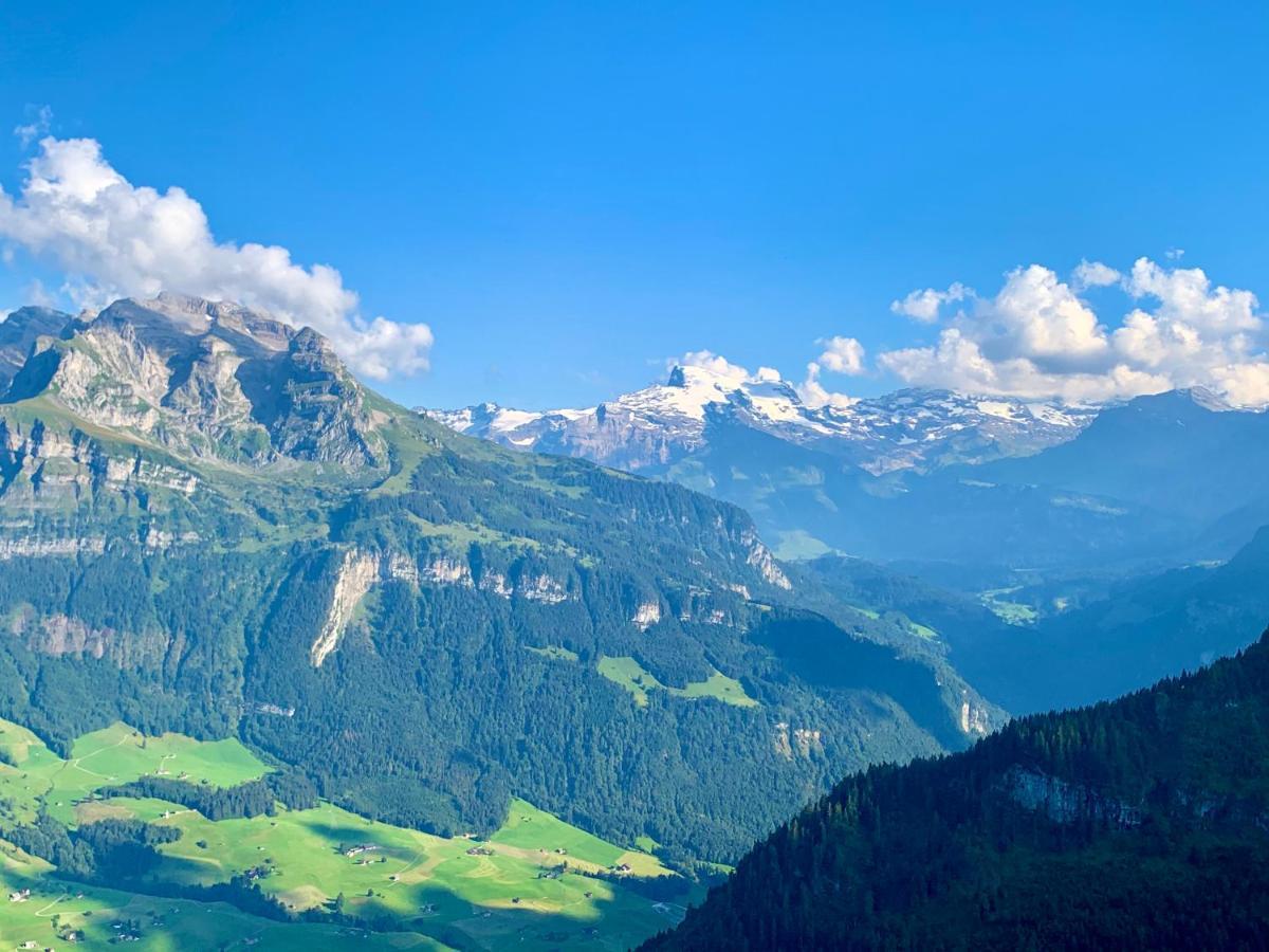 The Swiss Paradise 2 Apartment With Garden, Whirlpool, And Mountain Panorama Wirzweli Exterior foto