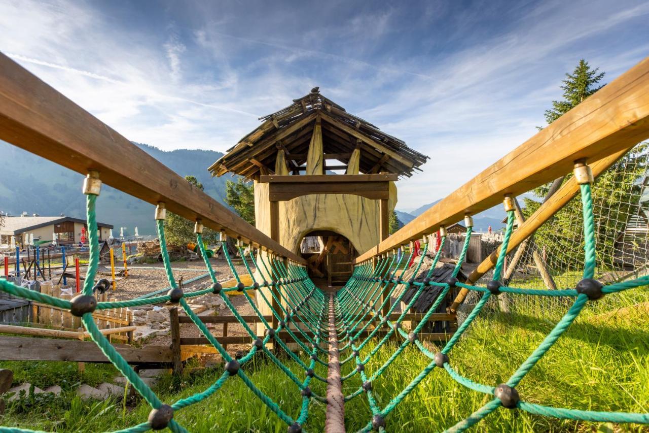 The Swiss Paradise 2 Apartment With Garden, Whirlpool, And Mountain Panorama Wirzweli Exterior foto